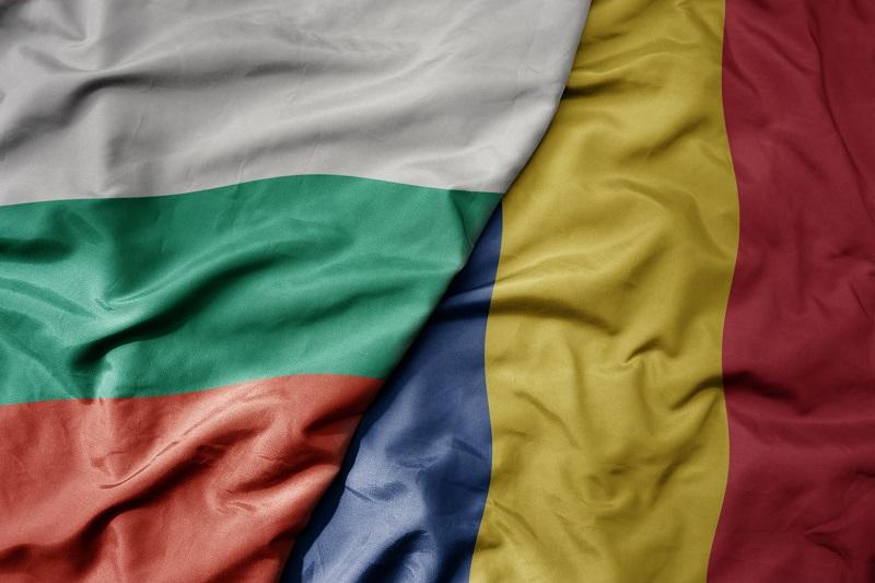 Bulgarian and Romanian flags